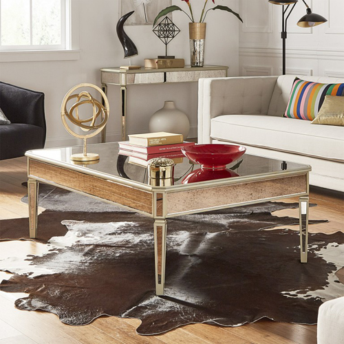 Mirrored Coffee Table, Mirrored Furniture
