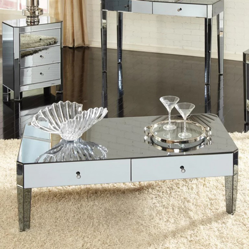 Mirrored Coffee Table, Mirrored Furniture