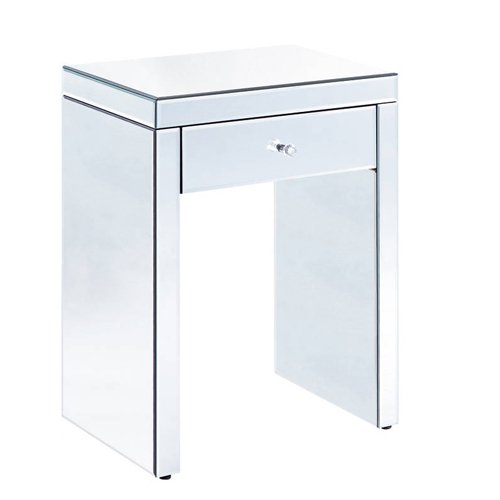 Mirrored Bedside Table