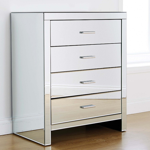 Mirrored Chest of Drawers, Mirrored Storage