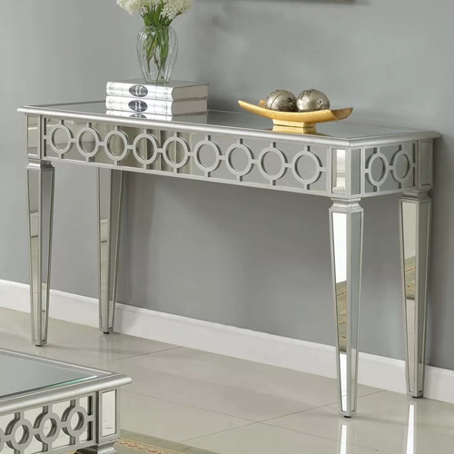 Mirrored Console Table, Decorative Mirrored Furniture