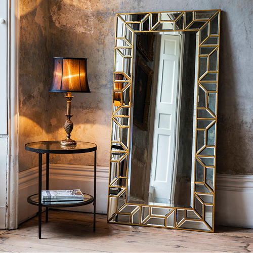 Coolbang CBFA136 decor modern frameless beveled fulllength mirror