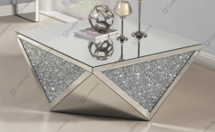 Modern Living Room Furniture Crushed Diamond Tea Table Coffee Tables