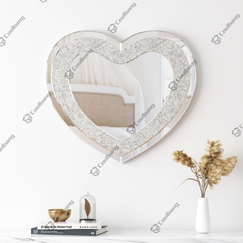 Hot selling Heart Shaped Wall Mirror