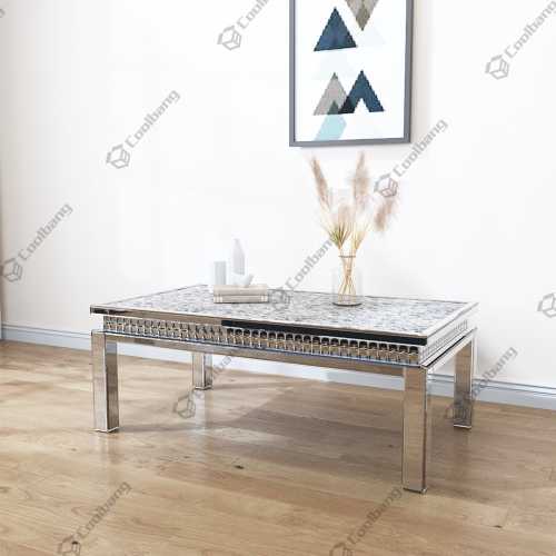 coolbang Top quality unique glass coffee tables luxury furniture table